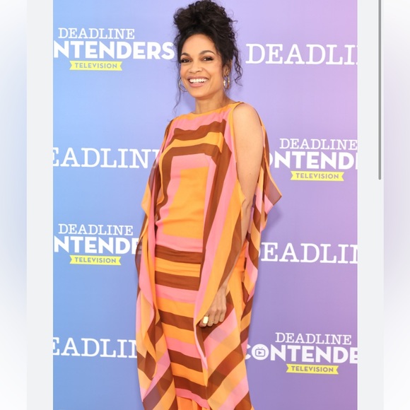 NWOT Akris Infinite Trapezoid Silk Crepe Dress Runway Spring 2022 - Picture 10 of 16